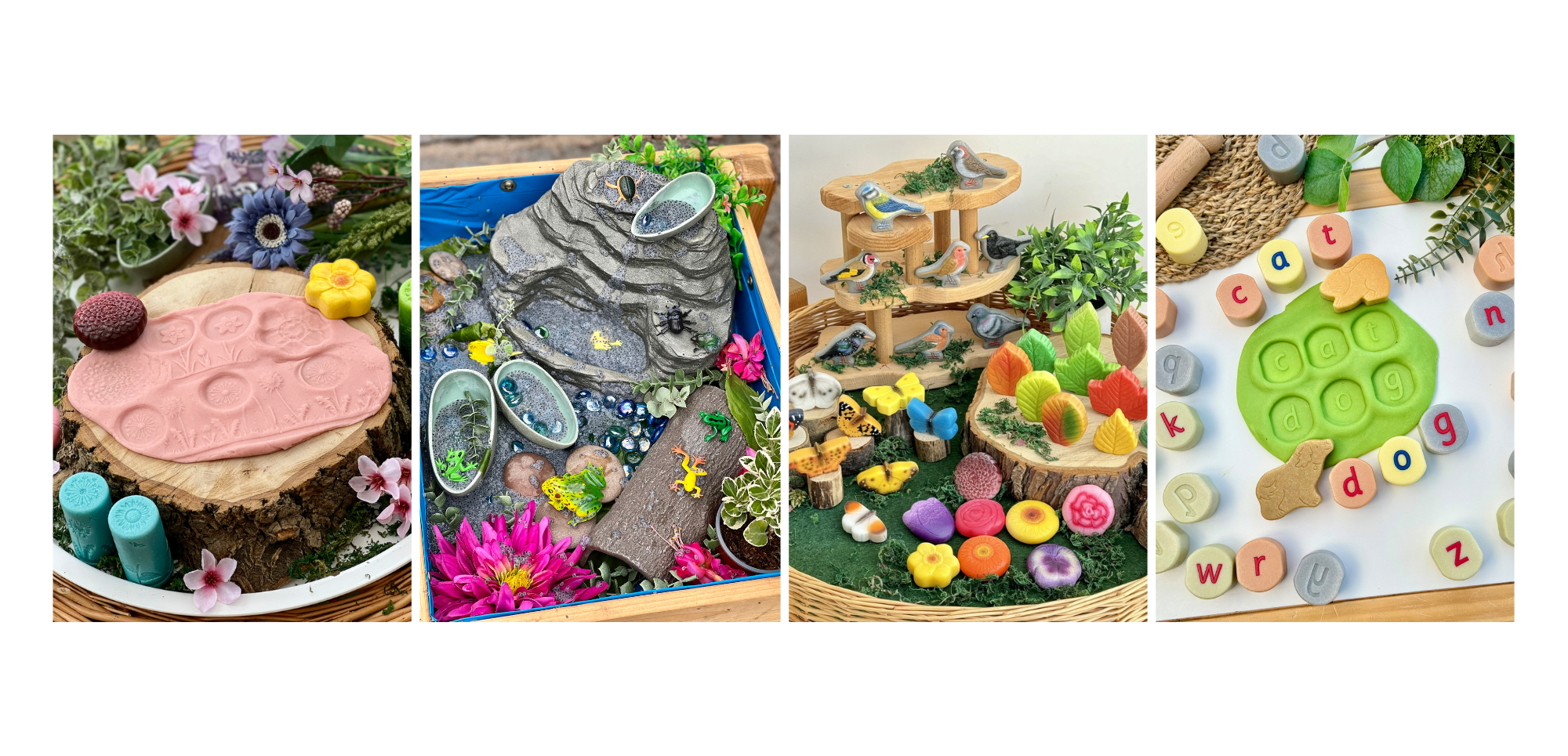 White Grey Modern Elegant Photo Collage Love Personal Wraparound Mug-5